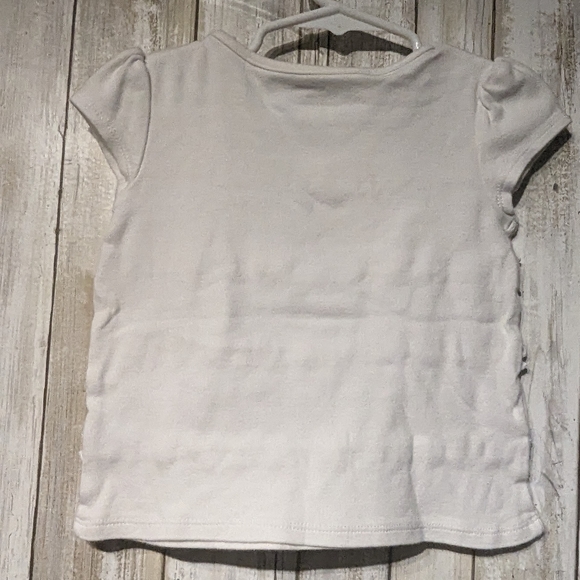 Gymboree toddlers girls size2T knit mini skirt with a short sleeve white top 2T - Picture 3 of 8